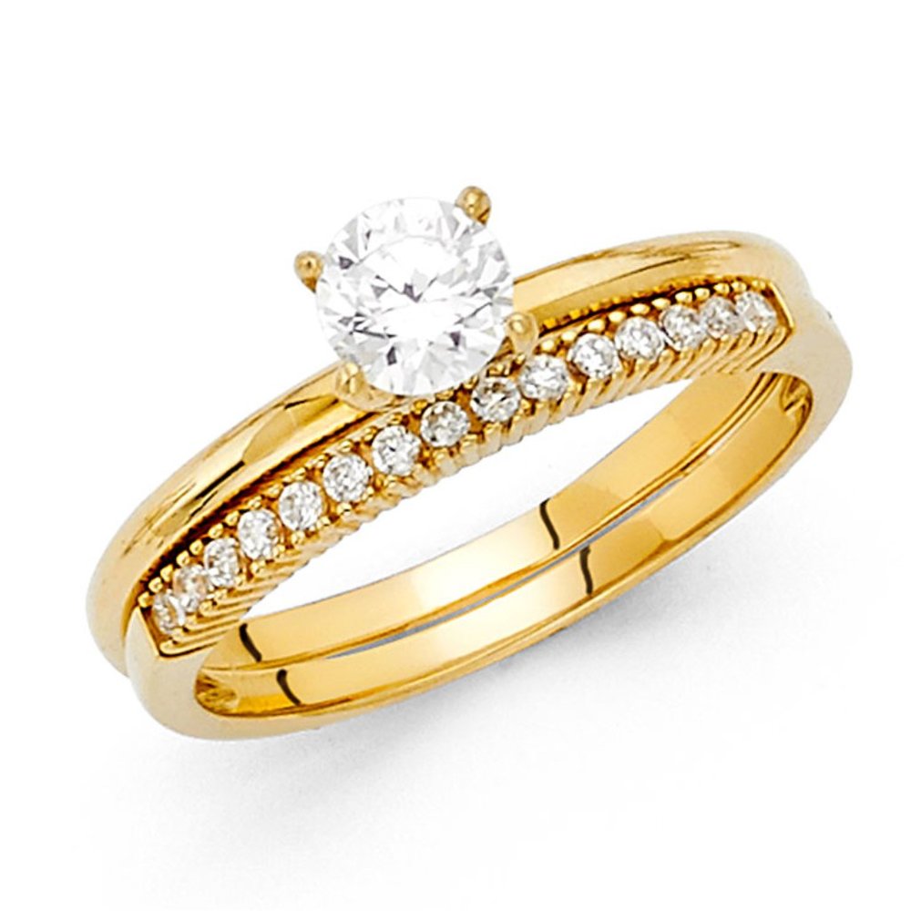 New 14k Yellow Gold or White gold Wedding Band